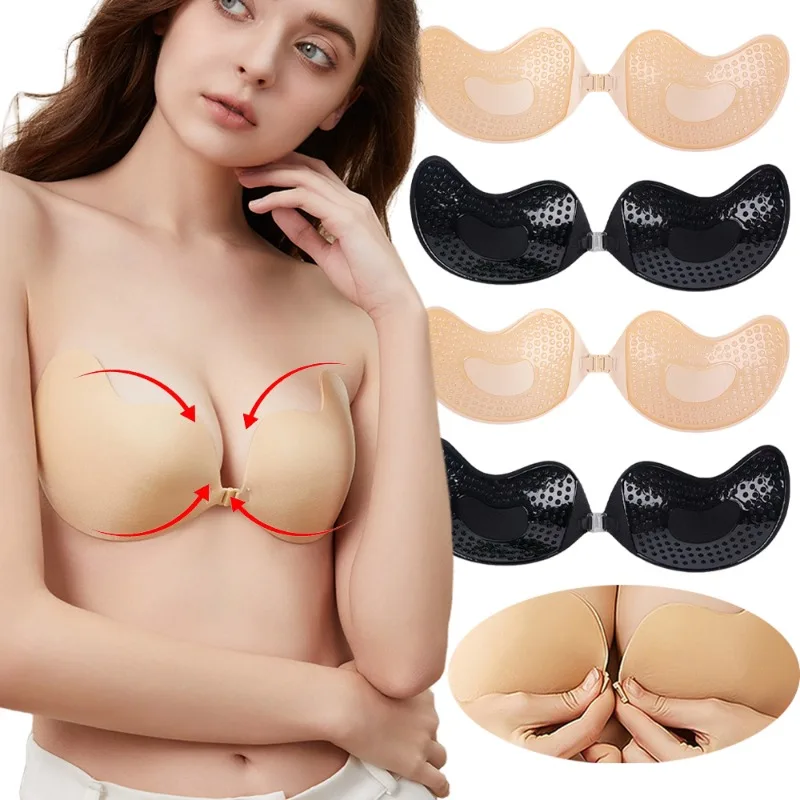 Strapless Bra Backless - 1/2 PC ที่มองไม่เห็น Push Up Bra