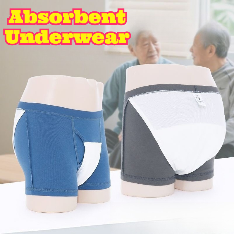Period Panty Absorbent - กางเกงในซึมซับมาก ซักได้ สำหรับผู้หญิง ป้องกันการรั่วซึม ใช้กลางคืน ครอบคลุมเต็มที่
