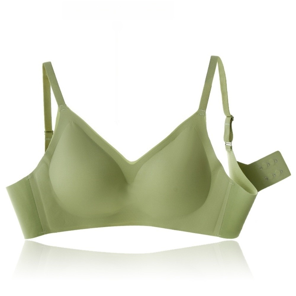 Bralette Wireless Soft - บราไร้สายแบบดันทรง ช่วยยกกระชับหน้าอก บราเสริมฟองน้ำลาเท็กซ์แบบนุ่ม บราเล็ตต์ ชุดชั้นในไร้ตะเข็บ บราสำหรับเล่นกีฬา