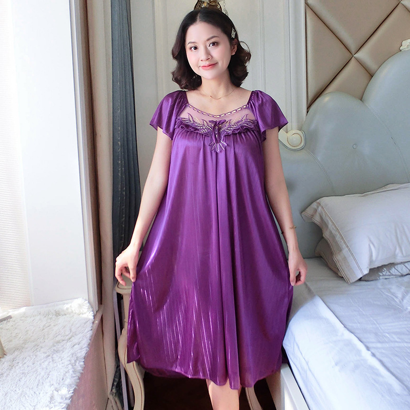 Babydoll Chemise Night - ชุดชั้นในลูกไม้ชุดนอนเซ็กซี่สำหรับผู้หญิงสำหรับฤดูใบไม้ร่วงฤดูร้อนชุดนอนชุดนอนหรูหราสำหรับตุ๊กตาทารก