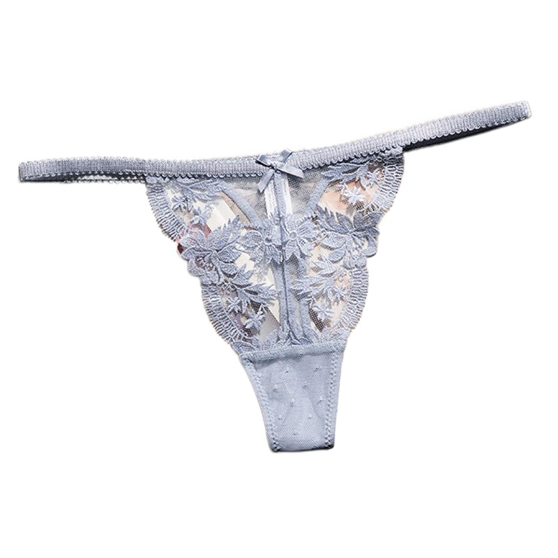 Seamless Underwear Women - กางเกงในลูกไม้เซ็กซี่ จีสตริง ผู้หญิง ระบายอากาศได้ดี ไร้รอยต่อ เอวต่ำ