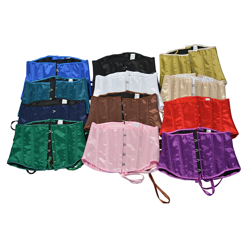 Corset Waist Cinch - 2025 ผู้หญิงซาติน Underbust Corset Slimming เอว