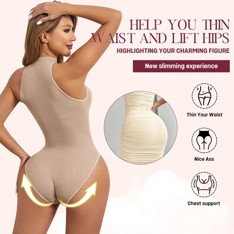 ชุดบอดี้สูทยืดหยุ่นสูง เซ็กซี่ - Shapewear Bodysuit Firm บทวิจารณ์และราคา
