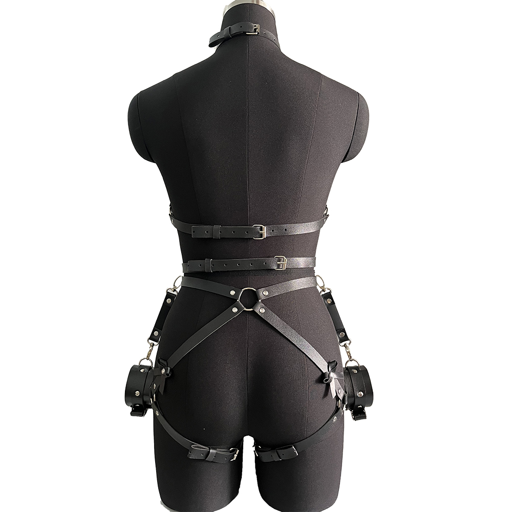 สายรัดสําหรับผู้หญิง Pu หนังขา - Garter Belt Set บทวิจารณ์และราคา