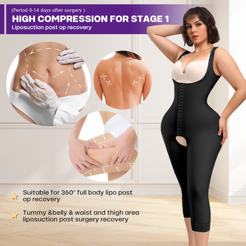 ชุดกระชับสัดส่วนแบบเต็มตัวสำหร - Shapewear Bodysuit Firm บทวิจารณ์และราคา