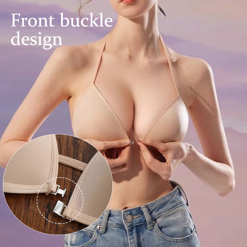 ผู้หญิงไม่มีรอยต่อ Bras ลึก V  - Bralette Wireless Soft บทวิจารณ์และราคา