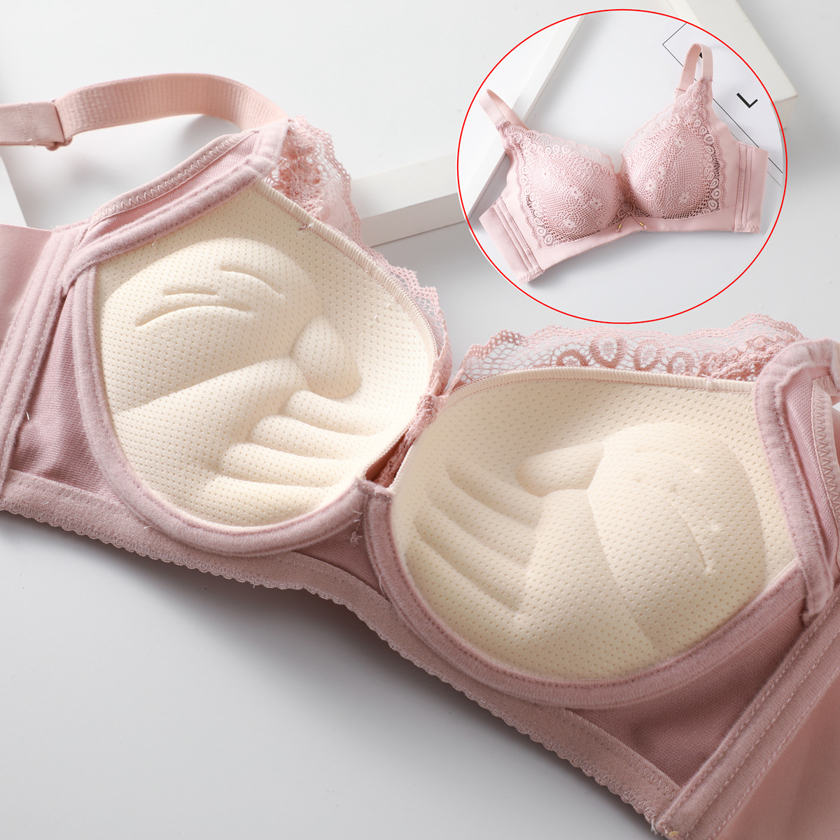 บราดันทรงสำหรับผู้หญิงชุดชั้นใ - Bralette Wireless Soft บทวิจารณ์และราคา