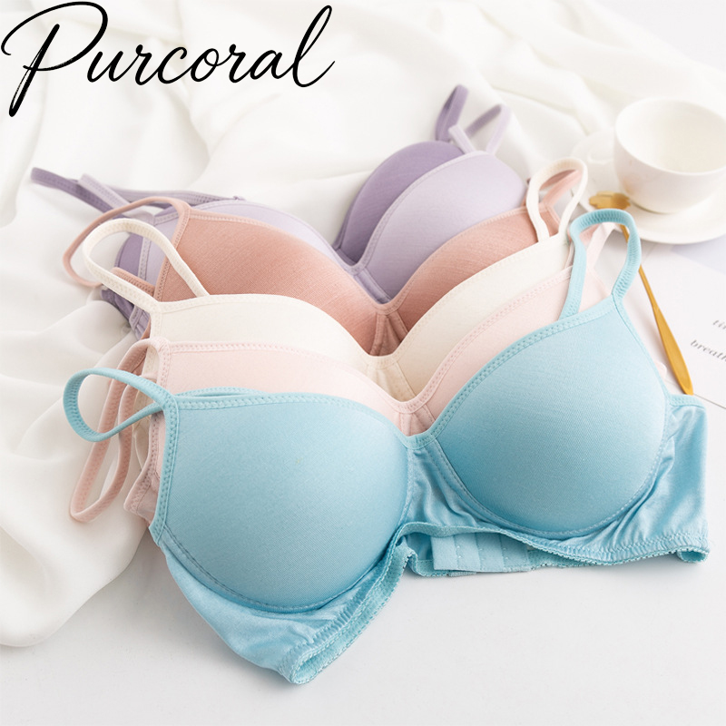 บราลูกไม้ตาข่ายแบบไร้โครงสำหรั - Bralette Wireless Soft บทวิจารณ์และราคา