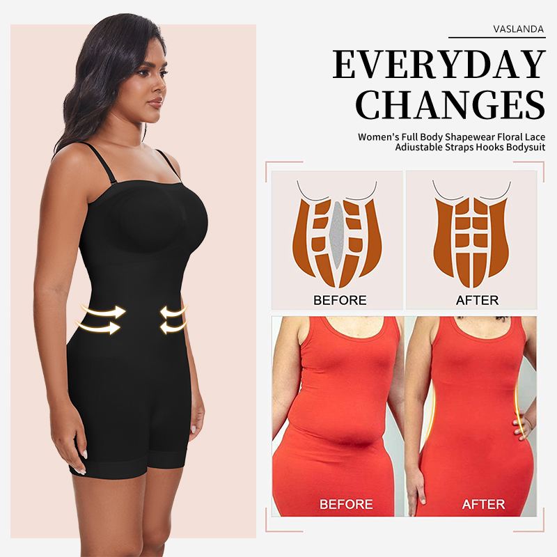 ชุดกระชับสัดส่วนที่ไม่มีสายหนั - Shapewear Bodysuit Firm บทวิจารณ์และราคา