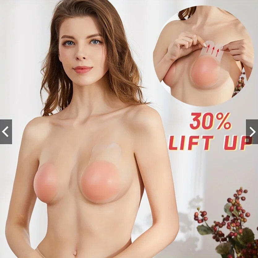 แผ่นแปะหน้าอกยกกระชับหน้าอกสำห - Push Up Bra Padded บทวิจารณ์และราคา