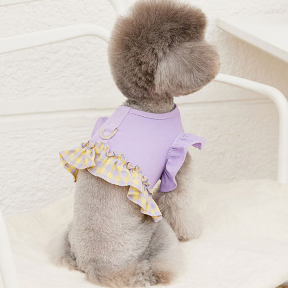 สายจูงสุนัขแบบมีสีตัดกัน เสื้อ - Lace Teddy Lingerie บทวิจารณ์และราคา