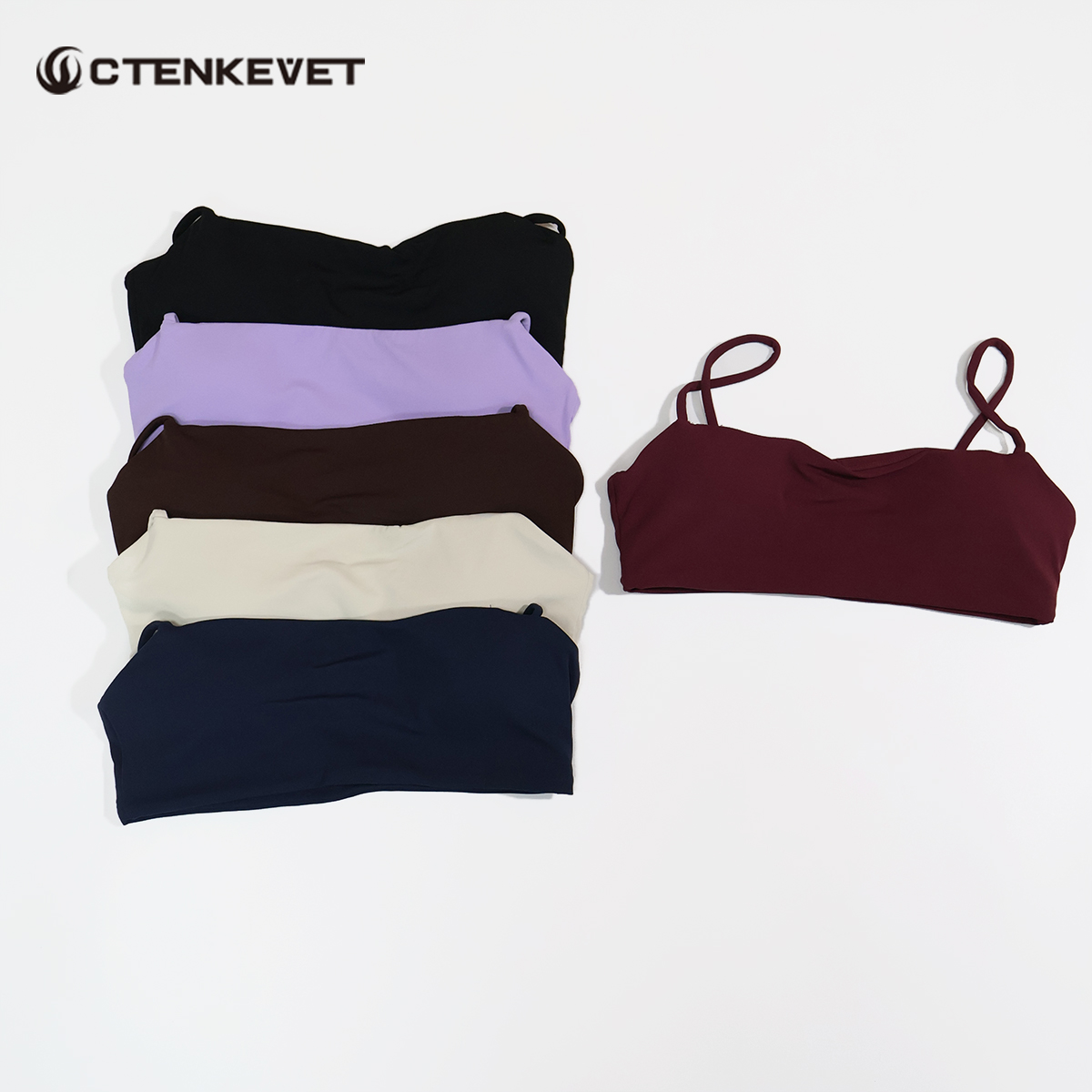 Ctenkevet บราโยคะแห้งเร็วรุ่นใ - Push Up Bra Padded บทวิจารณ์และราคา