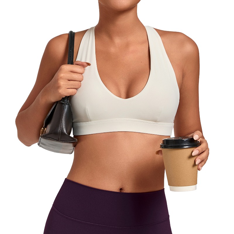 เสื้อชั้นในกีฬาสำหรับผู้หญิงแบ - Sports Bra High Impact บทวิจารณ์และราคา