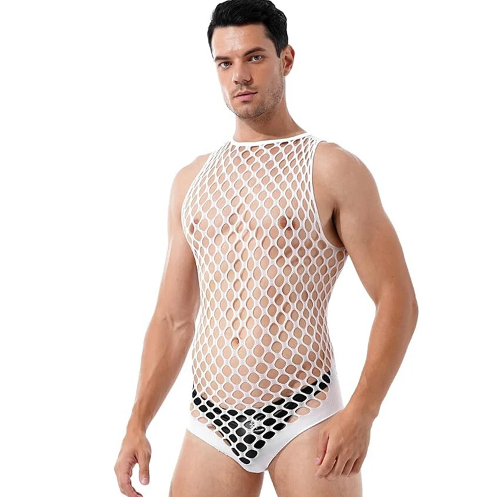 เกย์ Bodystocking Man เครื่องร - Bodystocking Fishnet บทวิจารณ์และราคา