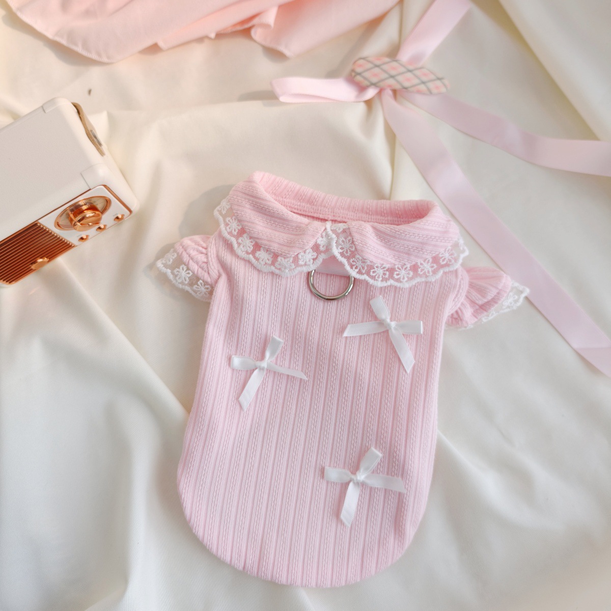 เสื้อกั๊กผูกโบว์ลายลูกไม้สำหรั - Lace Teddy Lingerie บทวิจารณ์และราคา