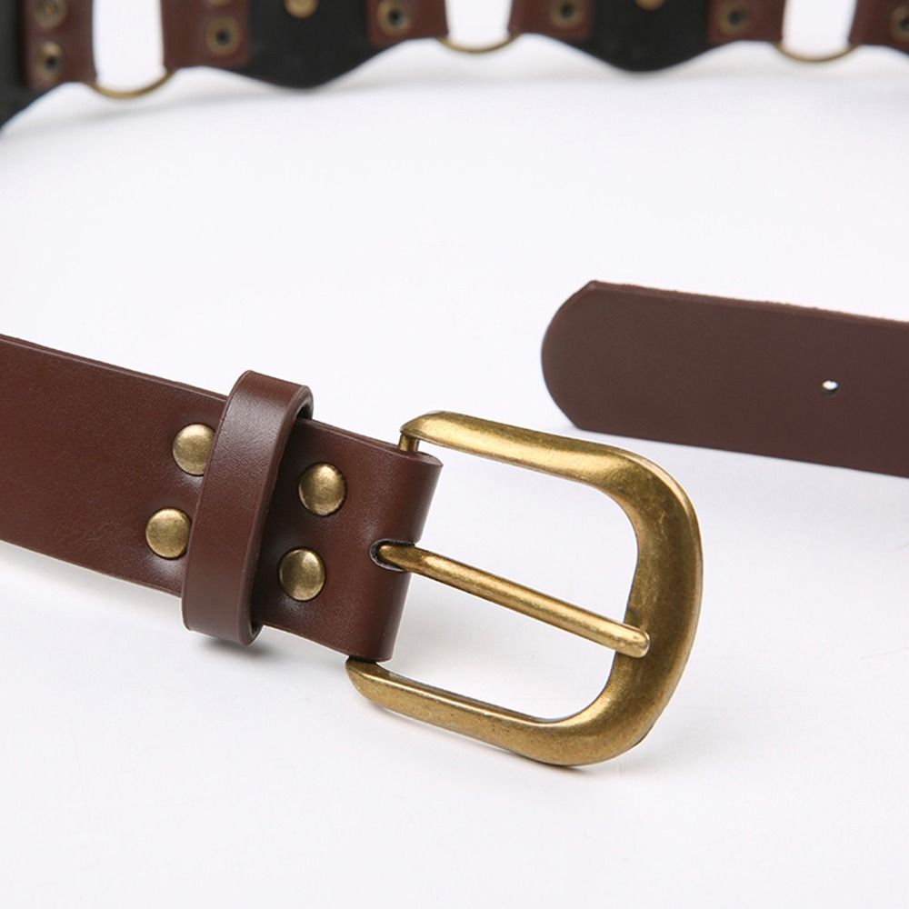 Grommet PU หนังเข็มขัดเอว Vint - Corset Waist Cinch บทวิจารณ์และราคา