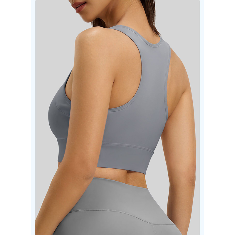 เสื้อชั้นในโยคะแบบ Racerback แ - Sports Bra High Impact บทวิจารณ์และราคา