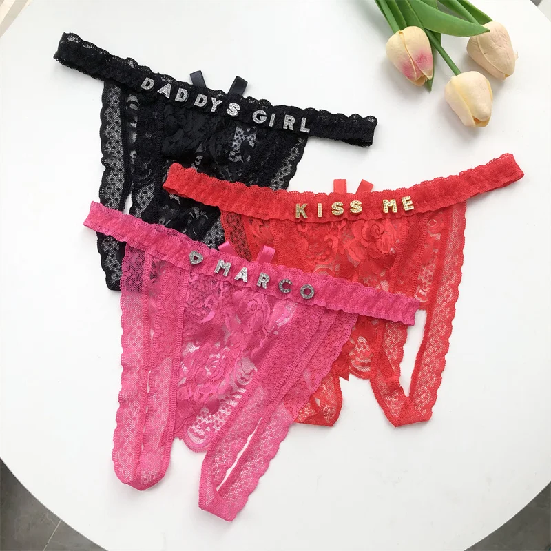 กางเกงในจีสตริงเปิดเอวต่ำชุดชั - Thong Bikini Women บทวิจารณ์และราคา