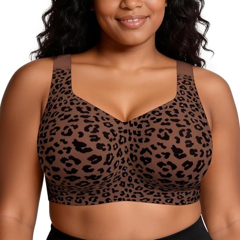 บราเล็ปท์ลายเสือดาว ไม่มีโครง  - Push Up Bra Padded บทวิจารณ์และราคา