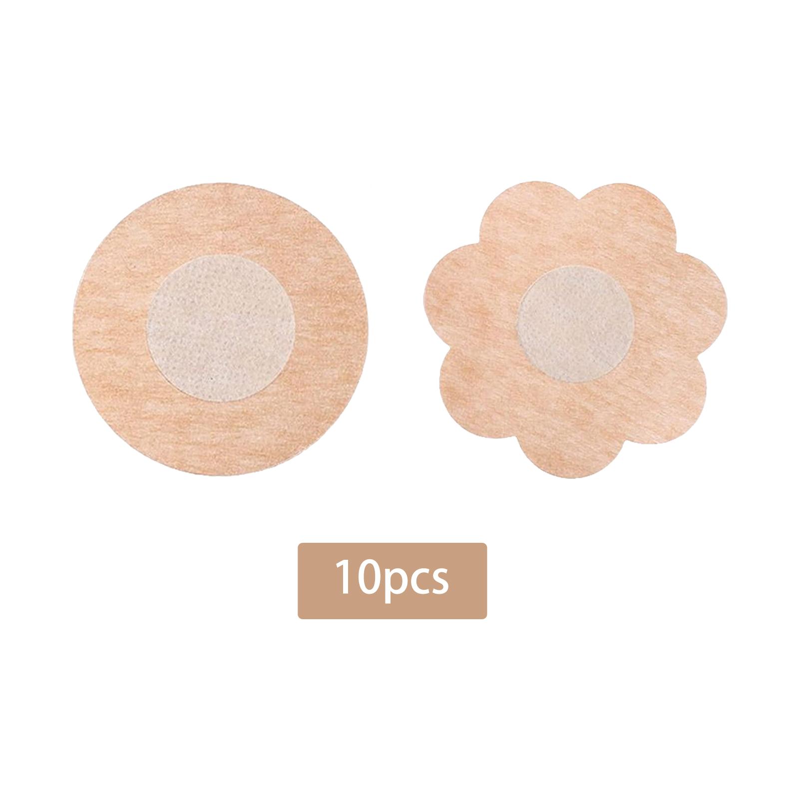 แผ่นปิดจุกนมแบบดอกไม้ 10 ชิ้น  - Nipple Cover Pasties บทวิจารณ์และราคา