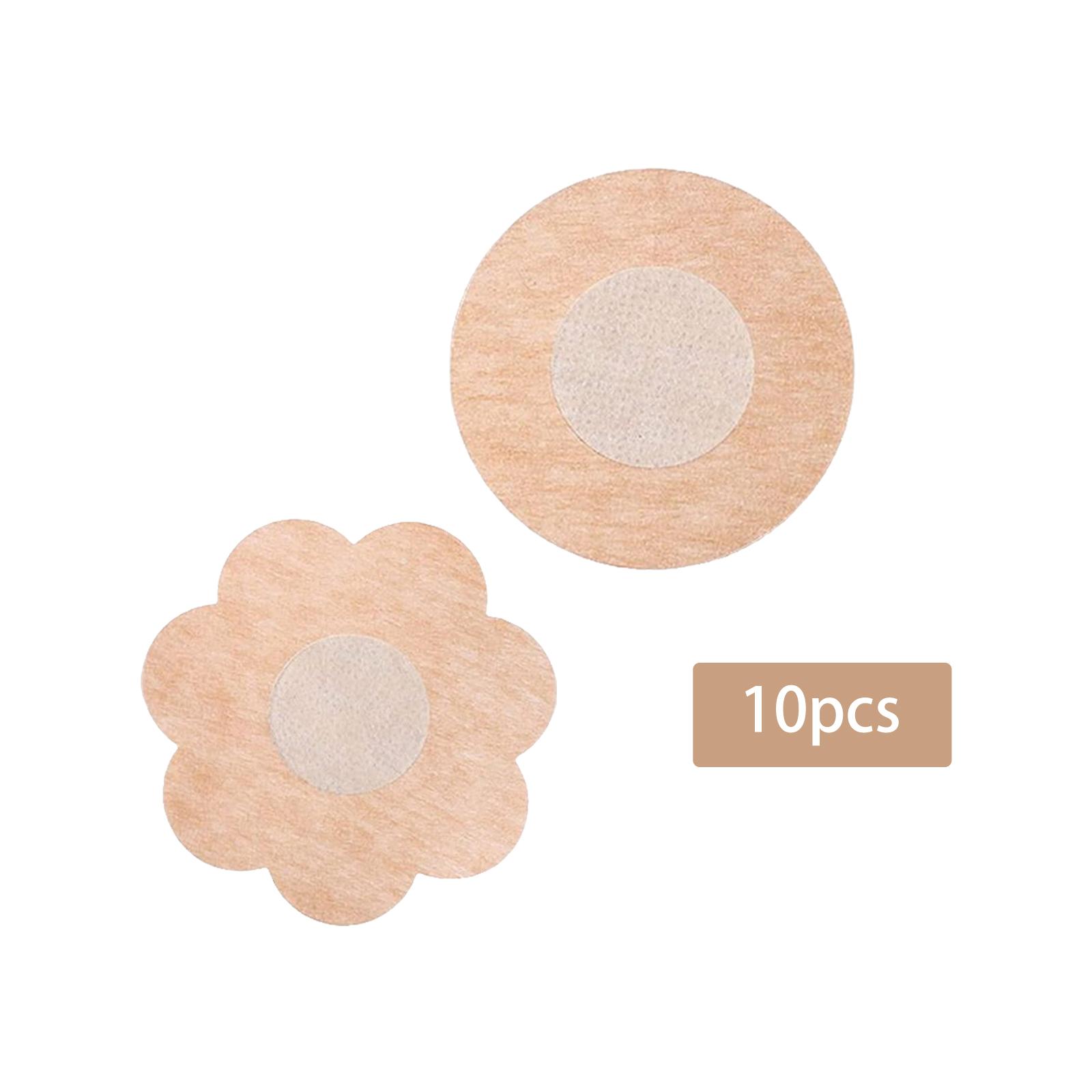 แผ่นปิดจุกนมแบบดอกไม้ 10 ชิ้น  - Nipple Cover Pasties บทวิจารณ์และราคา