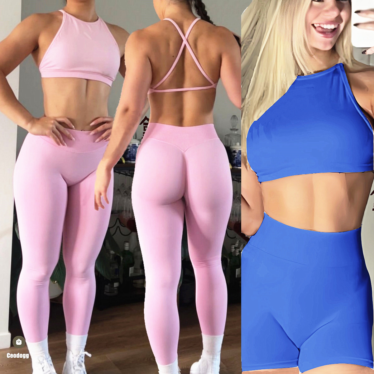 เสื้อชั้นในกีฬาแบบคอสูงไร้สายร - Push Up Bra Padded บทวิจารณ์และราคา