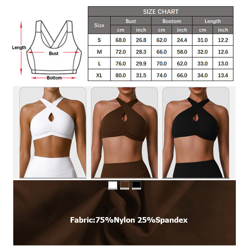 ชุดชั้นในกีฬาผู้หญิงแบบนุ่ม สี - Sports Bra High Impact บทวิจารณ์และราคา