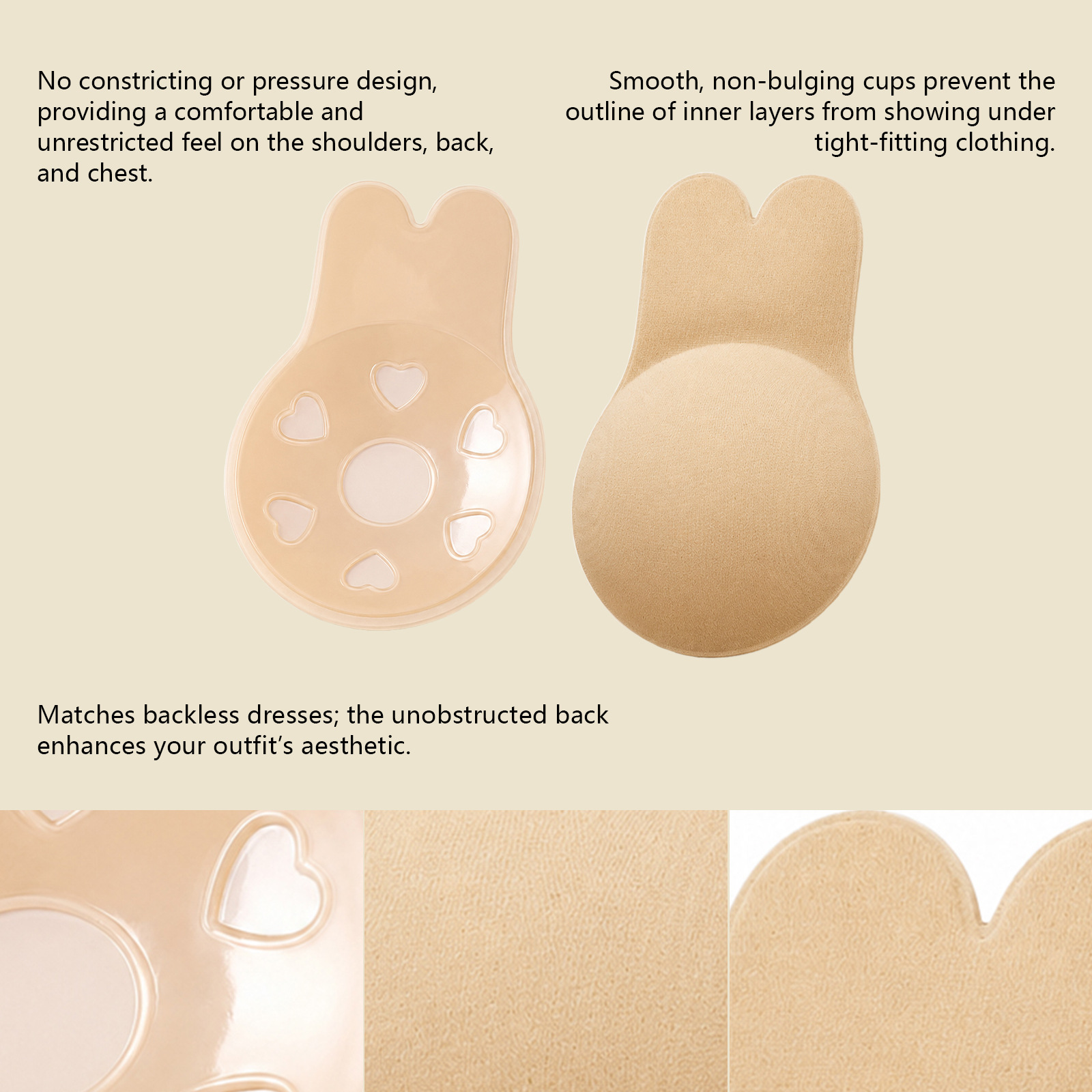 แผ่นปิดจุกนมแบบซิลิโคน รูปทรงห - Nipple Cover Pasties บทวิจารณ์และราคา