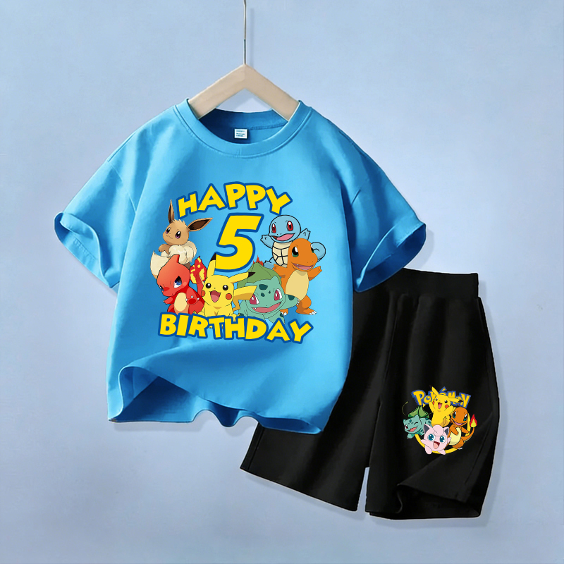 ชุดเสื้อผ้าเด็กน่ารักลายปิกาจู - Boyshort Underwear บทวิจารณ์และราคา