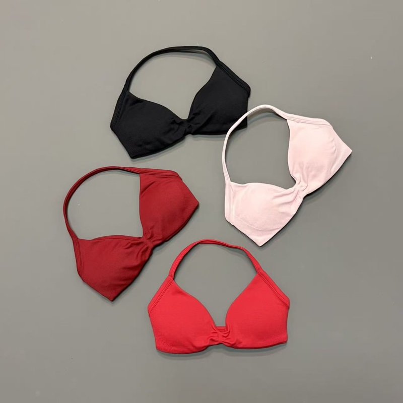 เสื้อชั้นในกีฬาแบบผูกคอสำหรับผ - Sports Bra High Impact บทวิจารณ์และราคา