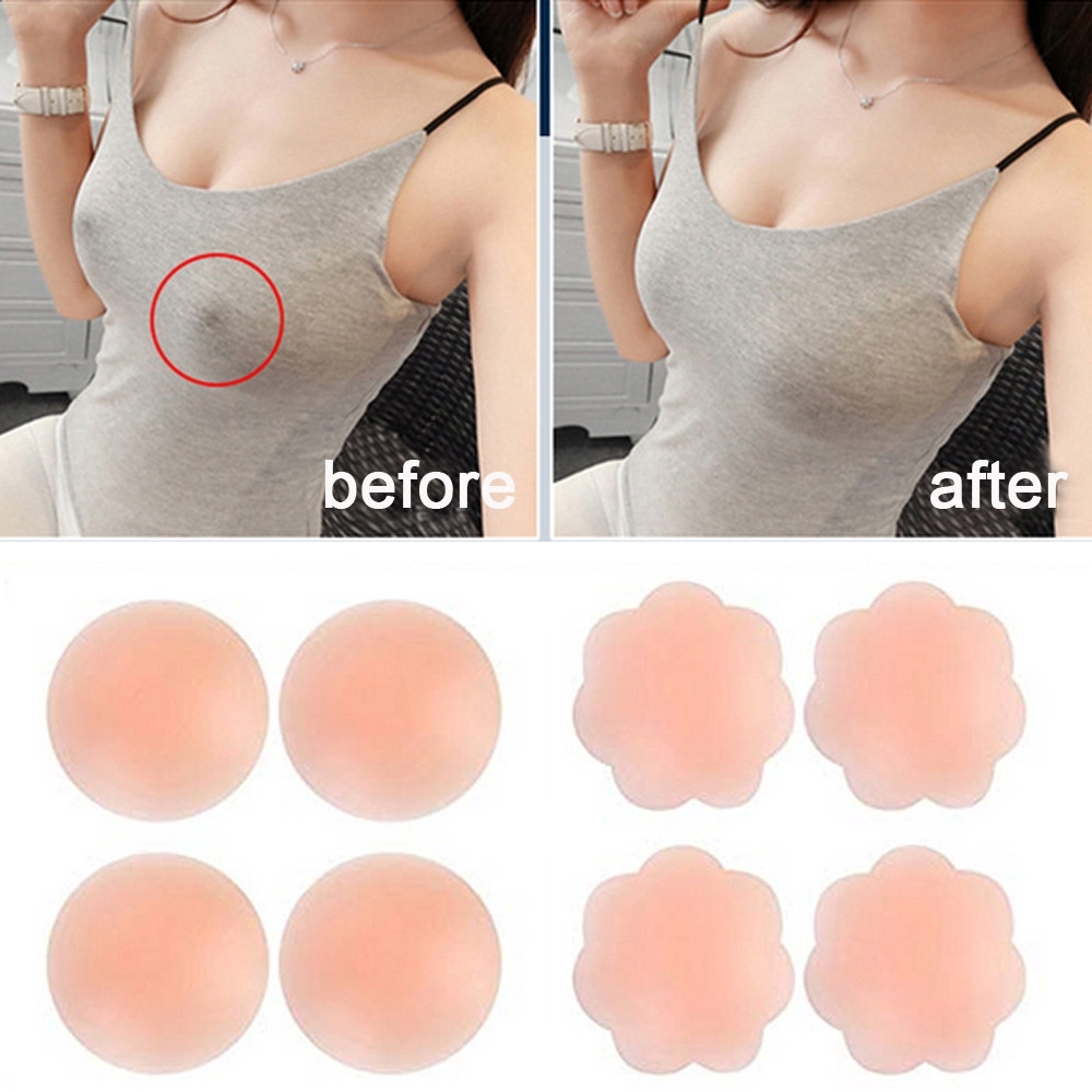 แผ่นปิดจุกนมซิลิโคนแบบแปะ 6/12 - Silicone Bra Adhesive บทวิจารณ์และราคา