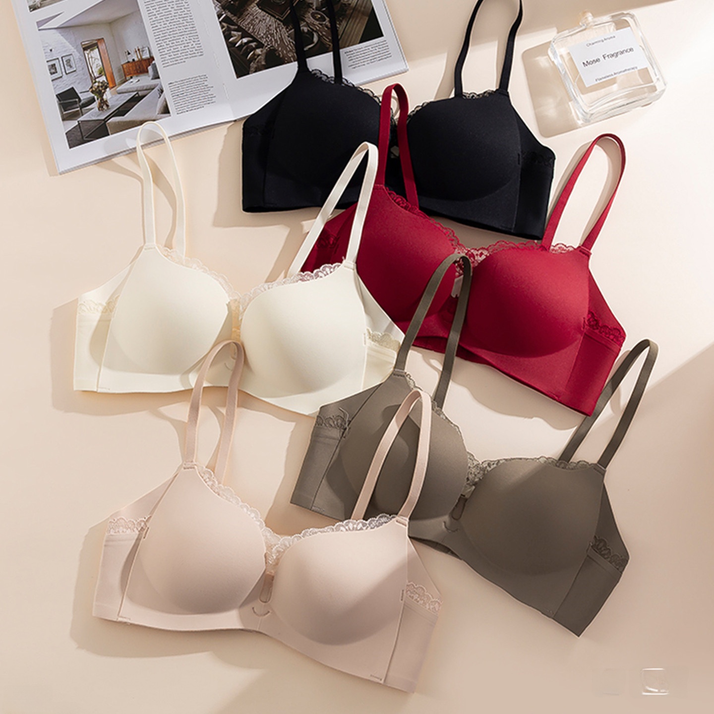 ชุดชั้นในลูกไม้ KUCLUT แบบไร้โ - Seamless Underwear Women บทวิจารณ์และราคา