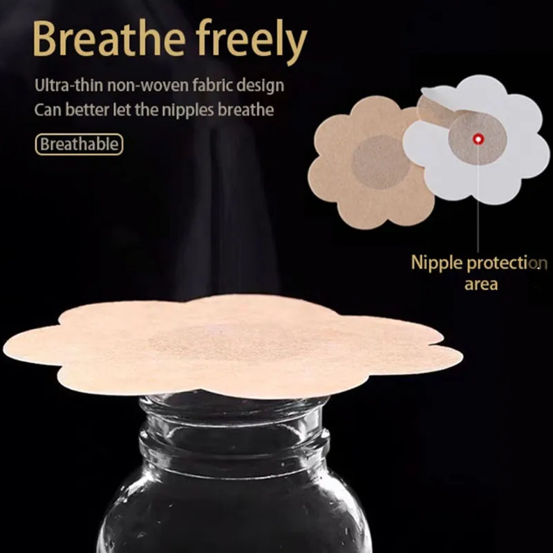 100 ชิ้นสติกเกอร์หัวนมทิ้งที่ม - Nipple Cover Pasties บทวิจารณ์และราคา