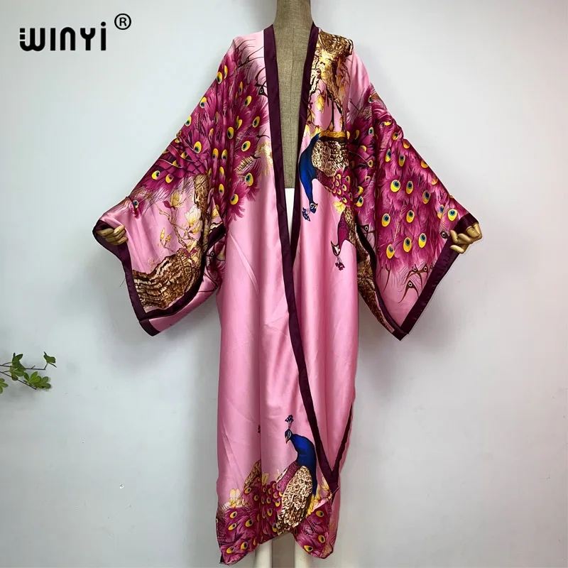 2021WINYI แอฟริกาฤดูร้อนผู้หญิ - Robe Silk Women บทวิจารณ์และราคา