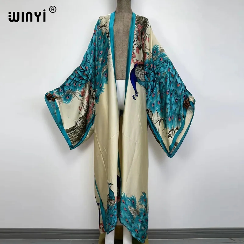 2021WINYI แอฟริกาฤดูร้อนผู้หญิ - Robe Silk Women บทวิจารณ์และราคา