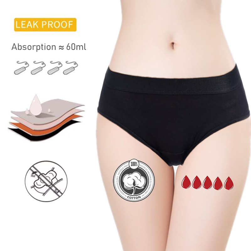 กางเกงในประจำเดือนแบบซึมซับ 4  - Period Panty Absorbent บทวิจารณ์และราคา