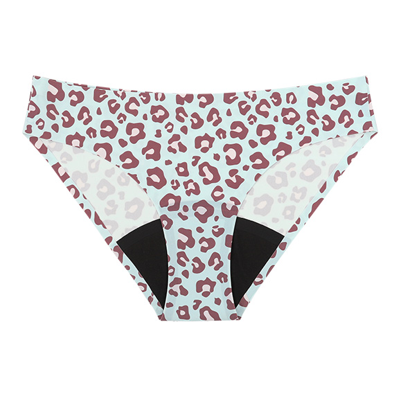 สไตล์ใหม่เสือดาวผู้หญิงระบายอา - Period Panty Absorbent บทวิจารณ์และราคา