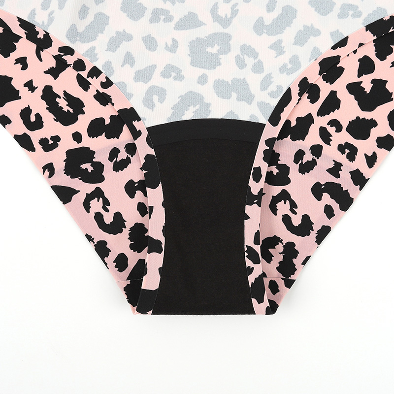 สไตล์ใหม่เสือดาวผู้หญิงระบายอา - Period Panty Absorbent บทวิจารณ์และราคา