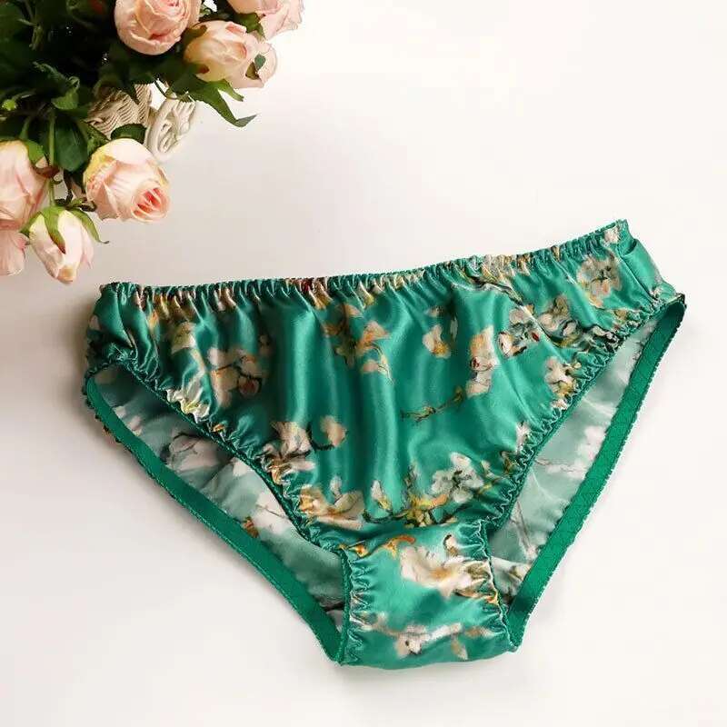 กางเกงในชายลายดอกไม้ฤดูร้อนผ้า - Boyshort Underwear บทวิจารณ์และราคา