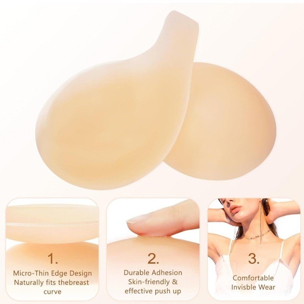 แผ่นปิดจุกนมซิลิโคนไร้รอยต่อ ใ - Silicone Bra Adhesive บทวิจารณ์และราคา