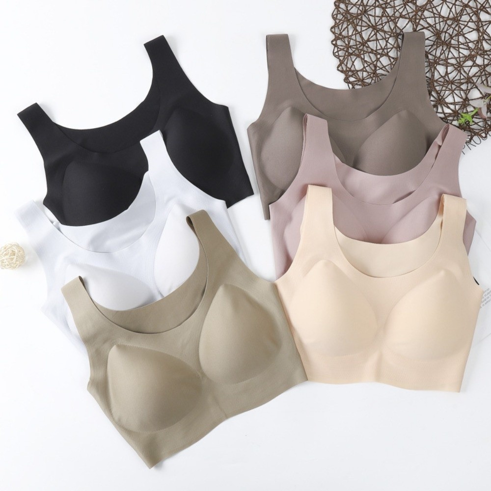 บราไร้สายแบบนุ่มกระชับ ยกกระชั - Bralette Wireless Soft บทวิจารณ์และราคา